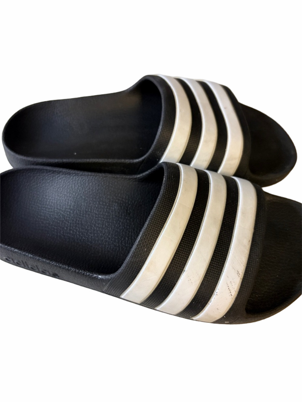 Adidas Unisex Adilette Aqua Slides | Sz 6 - Picture 5 of 7
